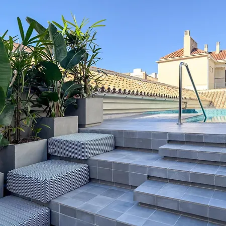 Coeo Hernan Ruiz Rooftop Pool Auberge de jeunesse Málaga