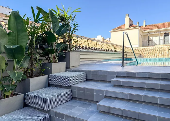 Coeo Hernan Ruiz Rooftop Pool 旅馆 马拉加